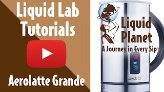 Liquid Lab  Aerolatte Grande Milk Frother [upl. by Pyne]