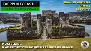 Caerphilly Castle  The Largest in Wales 2nd in Britain [upl. by Lewis]