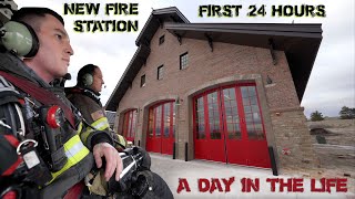 First 24 Hours in a New Fire Station  A Day in the Life [upl. by Valentijn953]