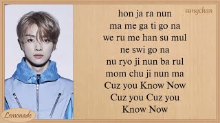 NCT U  Know Now Easy Lyrics [upl. by Atiekan]