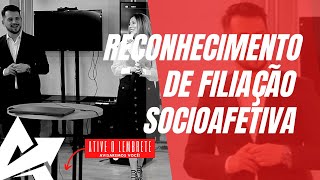 DIREITO DE FAMÍLIA Reconhecimento de filiação socioafetiva [upl. by Tania830]