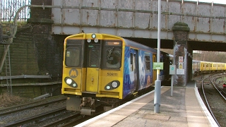 Half an Hour at 216  Birkenhead North Station 1022017  Class 507 508 terminus [upl. by Dyl]