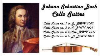 Johann Sebastian Bach  Cello suites in 432 Hz great for reading or studying [upl. by Egide]