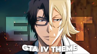 Aizen x Urahara  GTA IV Theme Edit [upl. by Assetal]